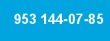 953 144-07-85 953 144-07-85